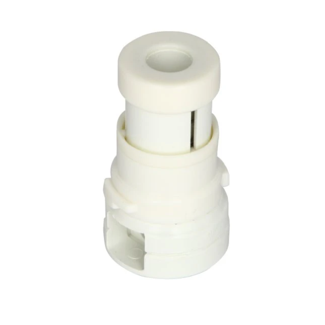 Caretaker Cleaning Head Only, Bright White Vinyl Bayonet Less Nozzle | 3-9-508