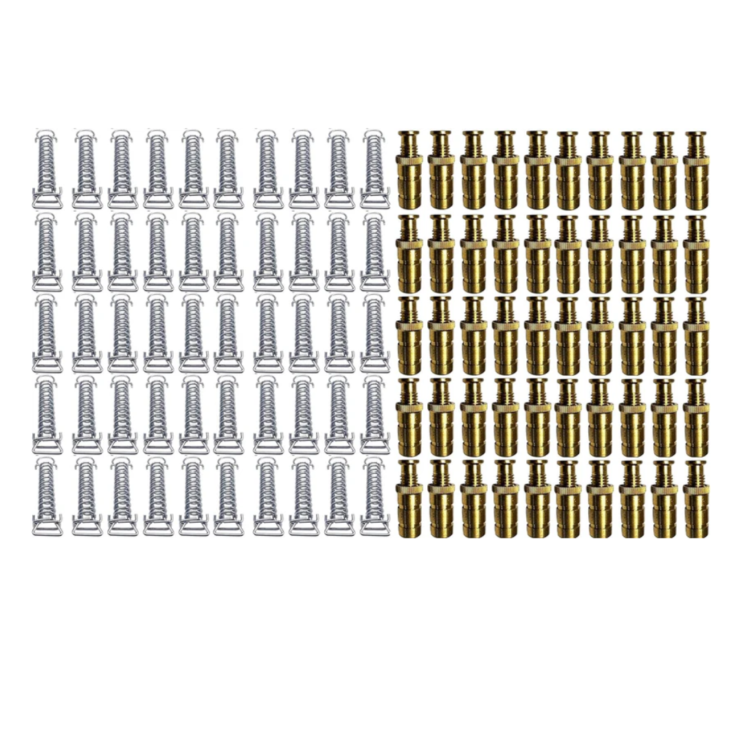 Poolzilla Pool Safety Cover Brass Anchor and Stainless Steel Spring - Universal Fit