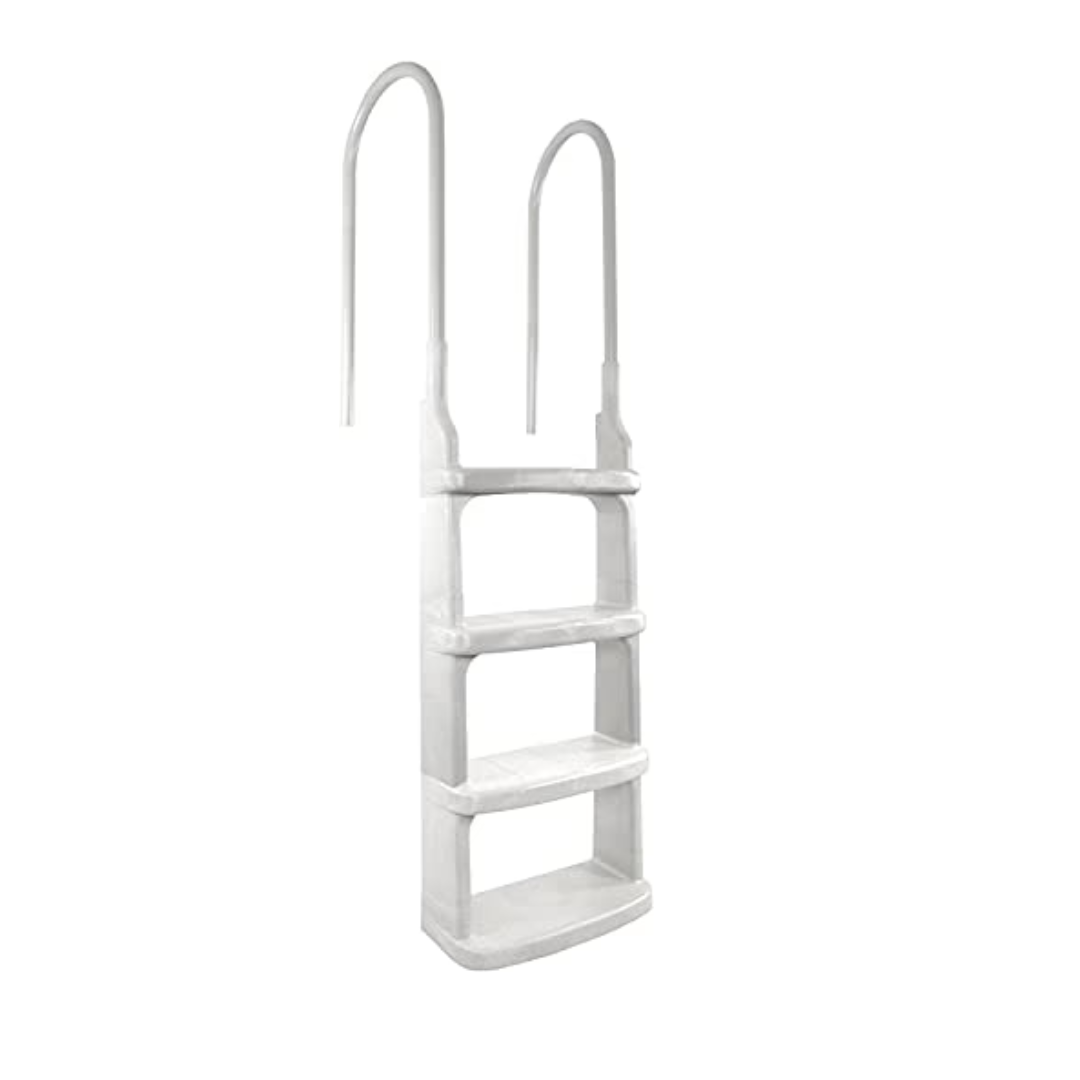 Main Access Easy Incline Deck Ladder, White | 200200