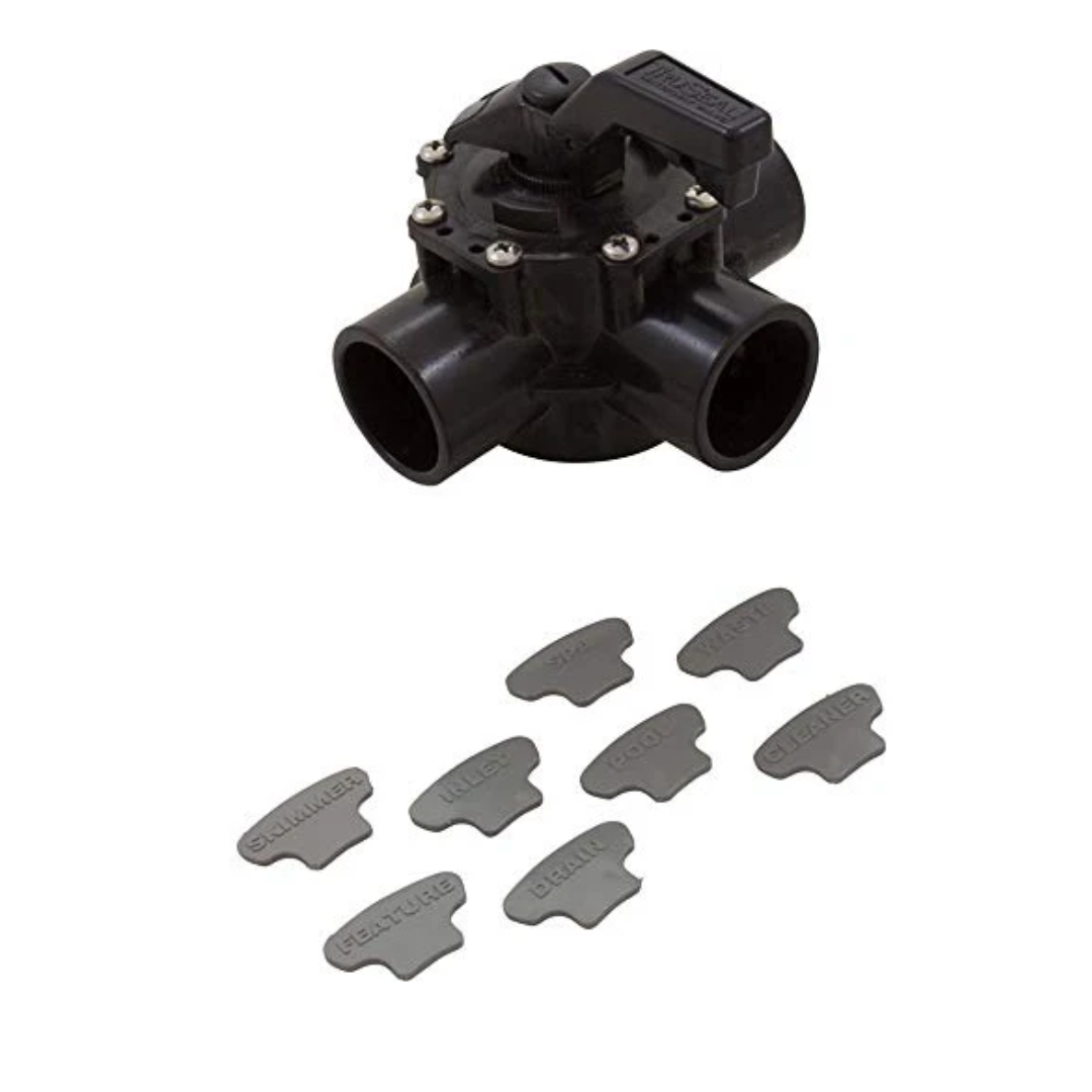 Waterway Tru Seal Valve 3-Way 2in. SL - 2-1-2in. SPG 600-7100-CPVC