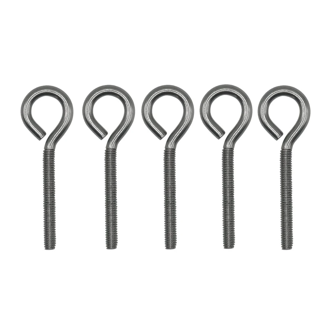 Poolzilla 4'' Screw-In Eye Bolt for Anchoring Safety Covers