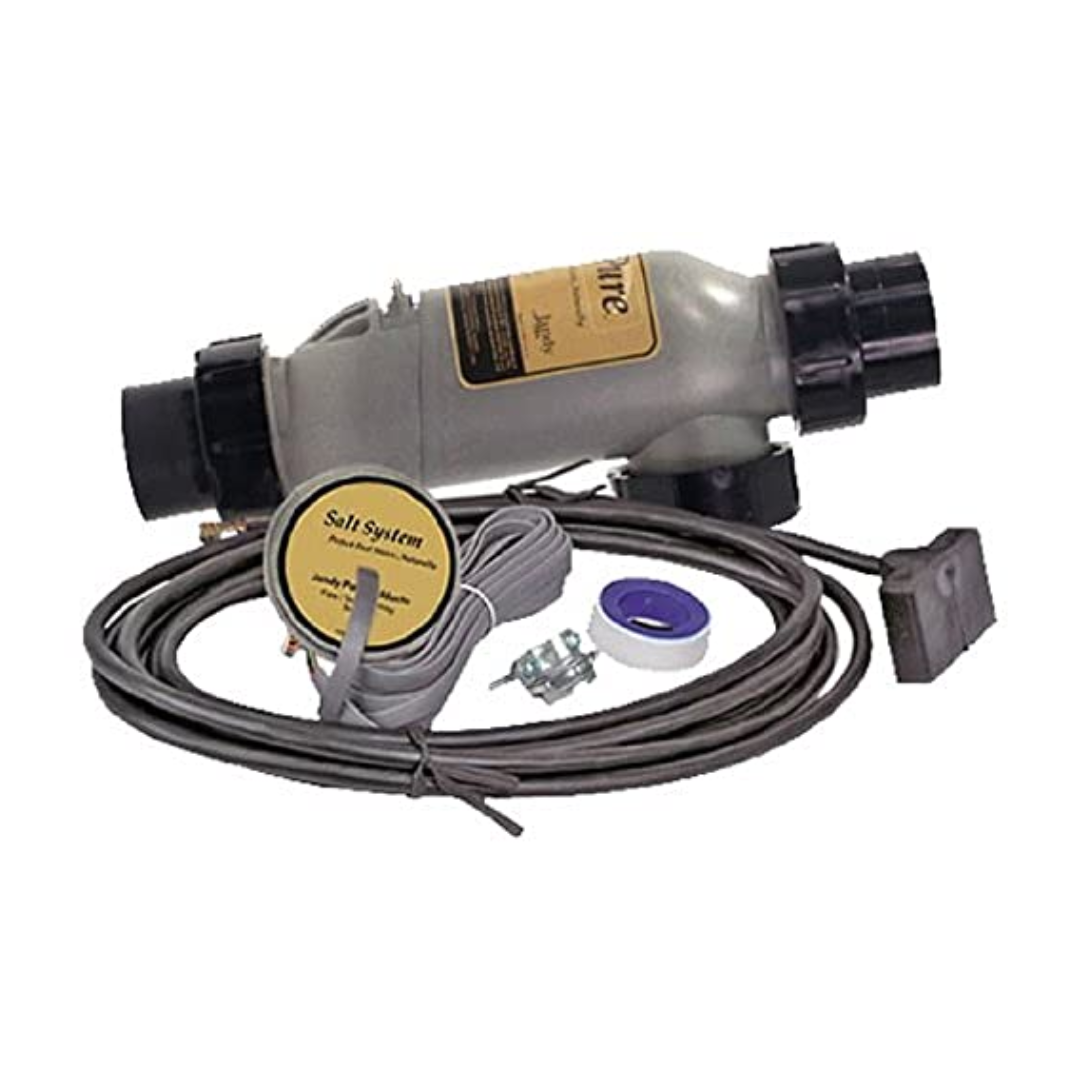 Zodiac PLC700 7-Blade 3-Port PureLink Cell Kit with 2-Inch to 2.5-Inch PVC Universal Unions and 16-Feet Cables
