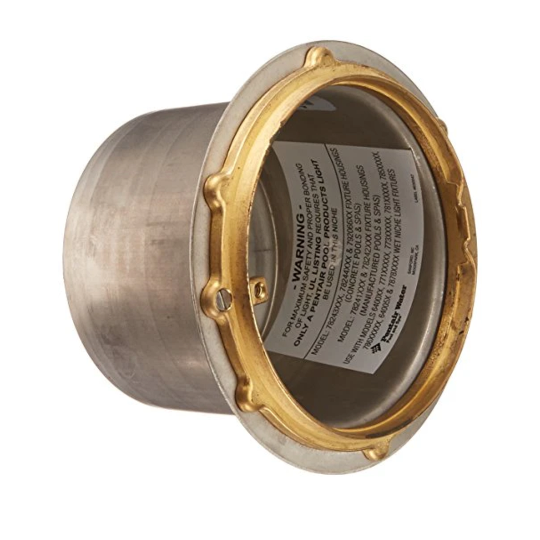 Pentair Small Stainless Steel Niches for Concrete Pools or Spas, 3/4" Rear Hub | 78244200