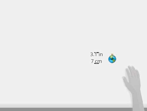 Old World Christmas Planet Earth Glass Blown Ornament for Christmas Tree, Handcrafted Holiday Decoration, Outer Space Collection