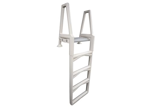 Confer Above Ground Economy In-Pool Ladder for 48-56" A/G Pools, Warm Gray | 635-52X