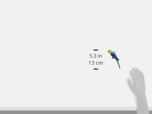 Old World Christmas Parakeet Glass Blown Ornament for Christmas Tree, Handcrafted Holiday Decoration, Parrot Collection