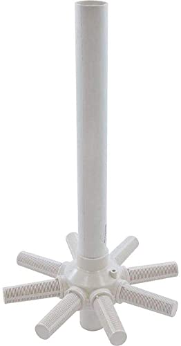 Waterway Plastics 505-2150B Clearwater 19'' Swimming Pool Sand Filter Manifold Hub with Laterals Same as 505-2150,Black,White