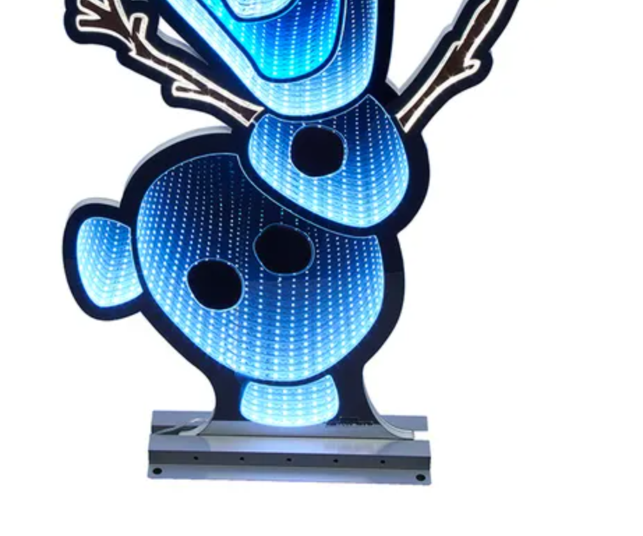 Kurt S. Adler 35.4“ Disney© Dancing Olaf Outdoor Infinity Light