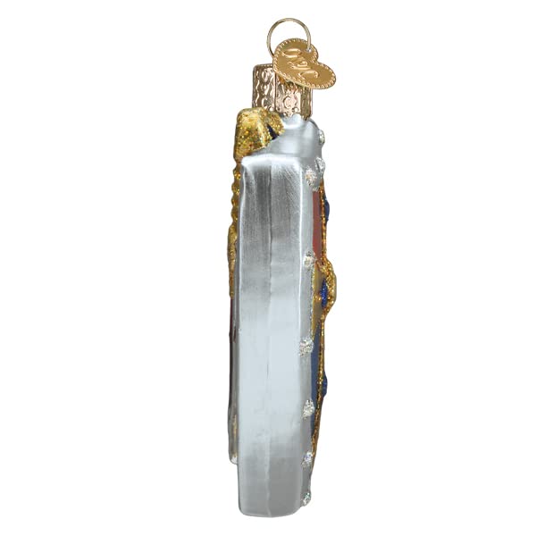 Old World Christmas Medieval Armor Glass Blown Ornament for Christmas Tree