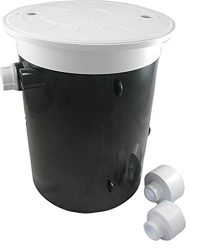 Custom Molded CMP 25504-109-000 Round Pool Leveler - Tan Lid and Collar