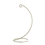 Twisted Metal Wire Hook Ornament Stand for Christmas