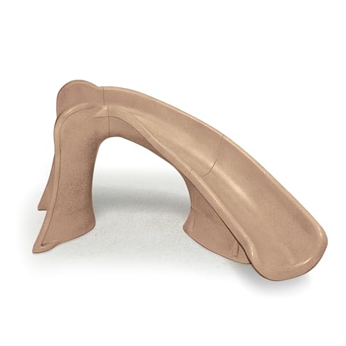 S.R. Smith 698-209-58110 Cyclone Right Curve Pool Slide, Taupe