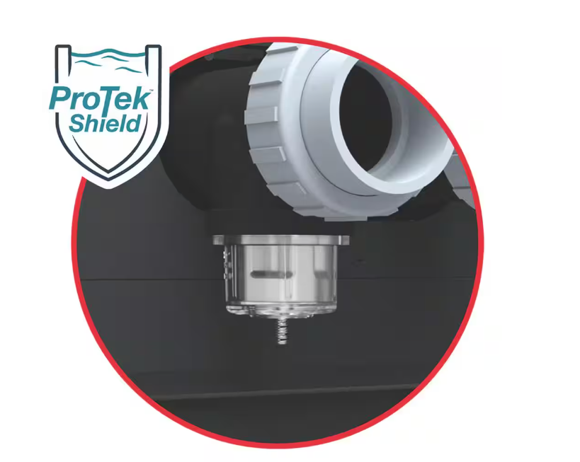 Raypak P-R406A-EN-X #51 Digital Natural Gas Heater | 360K BTU | Cupro-Nickel Exchanger, 260 lbs, ProTek Shield Module | 014941