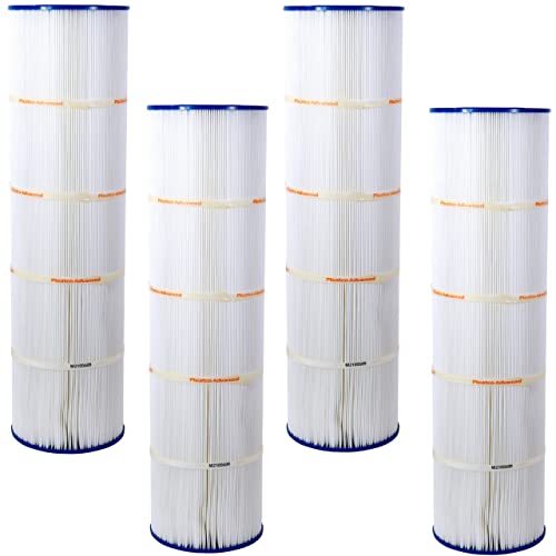 Pleatco PCC105-PAK4 (4 Pack) Replacement Cartridges Compatible with Pentair Clean and Clear Plus 420, Waterway Crystal Water