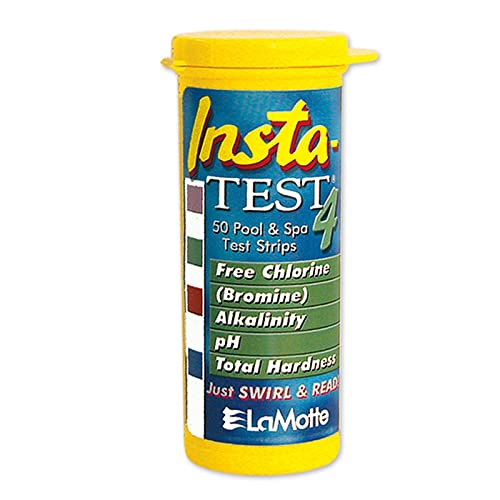 LaMotte Insta-Test 4 Plus Test Strips, 50 Strips (1 Count) | 3029-12