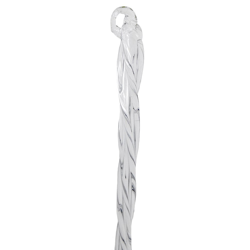 Kurt Adler 12-Piece Glass Icicle Ornament Box Set, 3.5-Inch