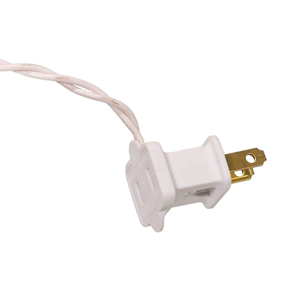 Kurt S. Adler 10-Inch UL 10-Light White Angel Treetop