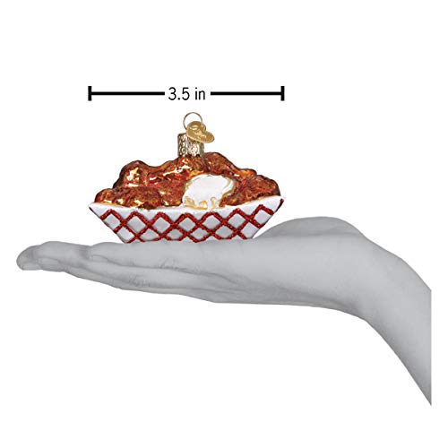 Old World Christmas Hot Wings with Dip Blown Glass 2020 Unique Christmas Ornaments for Christmas Tree Decorations