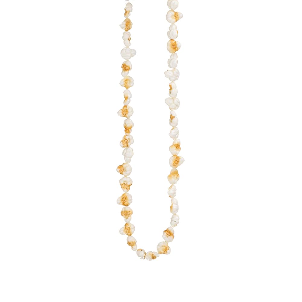 9-Foot Popcorn Garland,Yellow