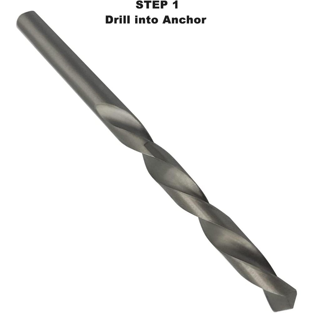 Poolzilla Anchor Removal Tool Kit, 7 Piece Set for Rethreading and Rem