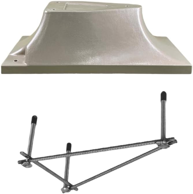 Global Pool Products 3 Bolt Base Replacement Stand - for 6' - 8' Diving Boards (No Board)