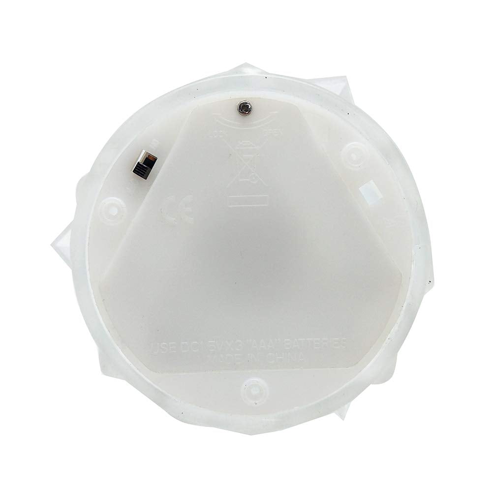 Kurt S. Adler Kurt Adler 10.25-Inch Battery-Operated LED Clear Tree Motion Table Piece, Multi