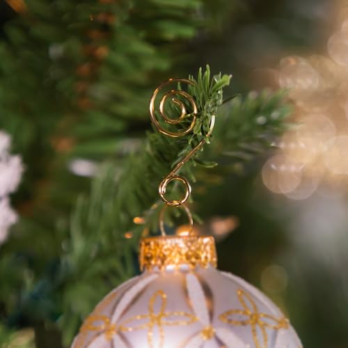 Kurt Adler Ornament Hook, 1.25-Inch, Gold, Set of 50 for Christmas
