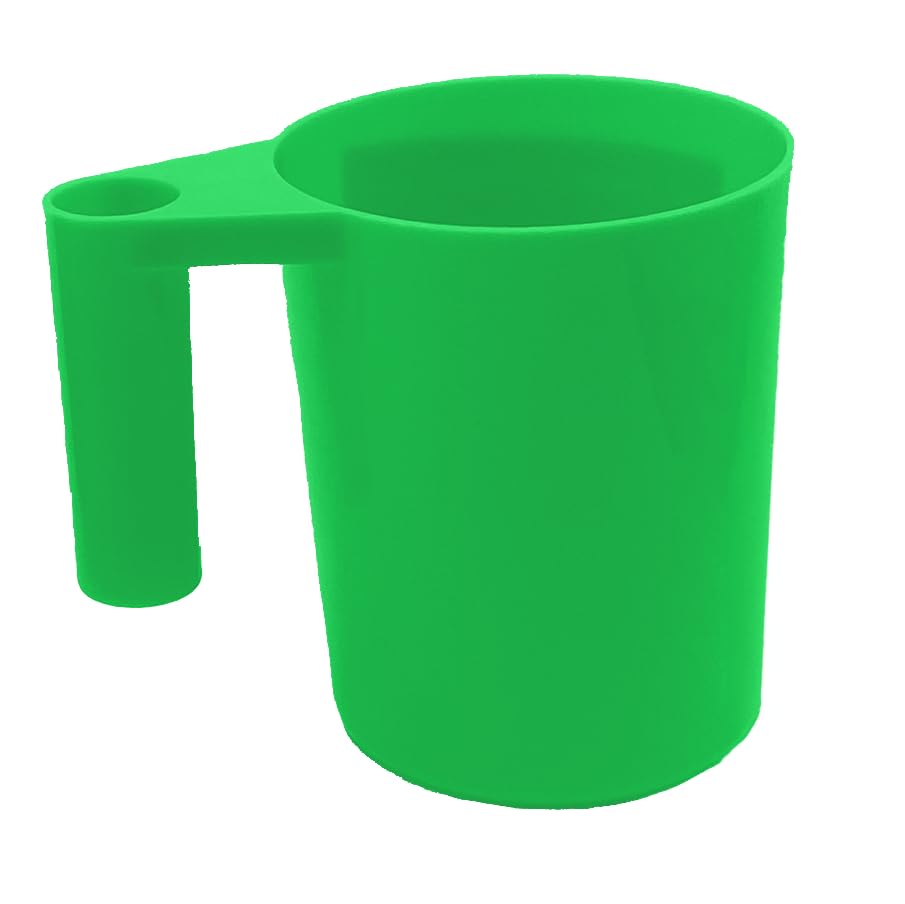 Poolzilla DE Chemical Scooper, Pool Measuring Cup with Handle, Can Hold (12 OZ) of Substance