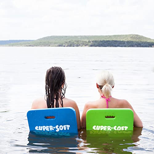 TRC Recreation Super Soft Foam Water Saddle Pool Float for Adults and Kids, Lounger for Swimming Pool, Lake, River, and Beach Essentials, Marina Blue