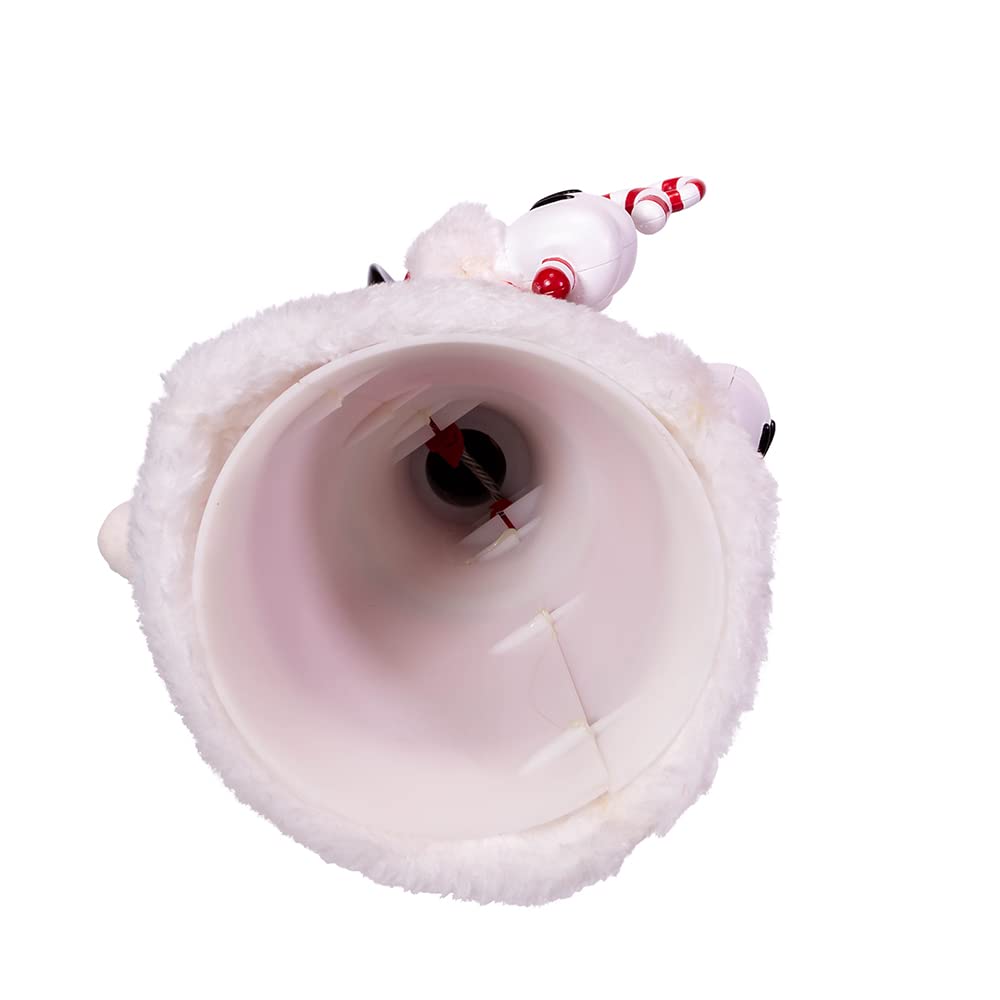 Kurt Adler 10-Inch Mickey Mouse Treetop/Tablepiece with Bendable Arms, Red