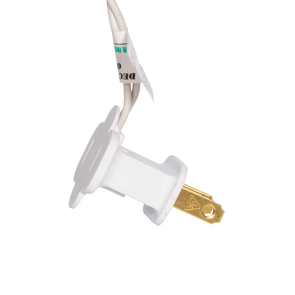 12-Inch UL 10-Light Delft Blue with Gold Angel Tree Topper