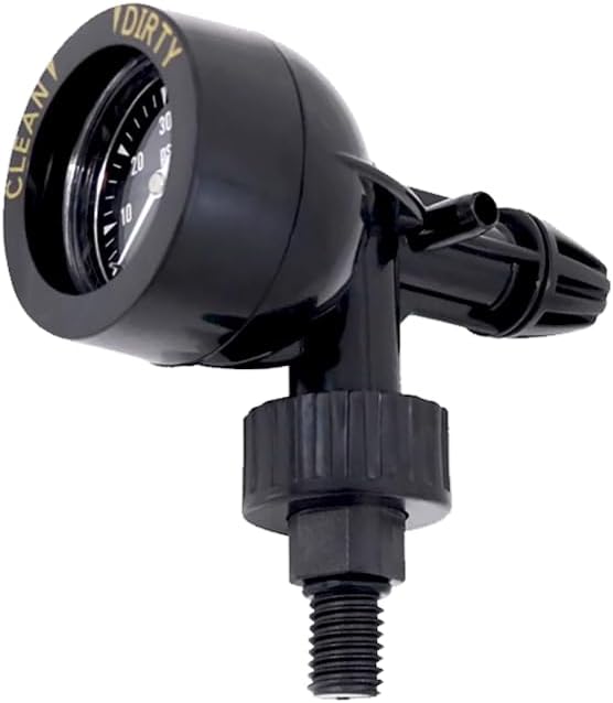 Poolzilla Air Gauge Release Valve Assembly, 0-60 PSI Air Release Compatible with R0357200, and Zodiac Jandy Pool and Spa Filters DEV/DEL Series, CL/CV Series, and JS Series Filters