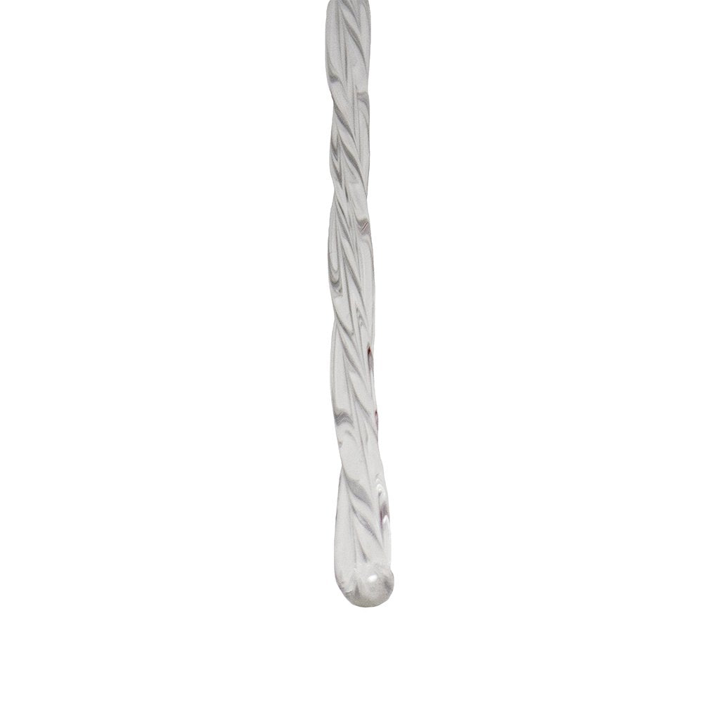 Kurt Adler 6-Piece Glass Twist Icicle Ornaments, 7.5-Inch,Christmas