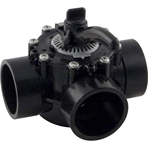 Custom Molded Products Diverter Valve, CMP Hydroseal,2" Slip x 2-1/2" Spigot,3 Port 25913-204-000