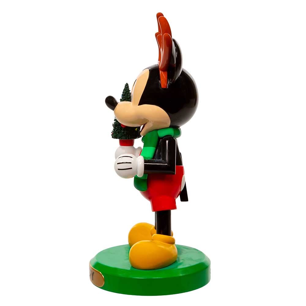 Disney Kurt Adler 6-Inch Mickey Mouse with Tree Nutcracker