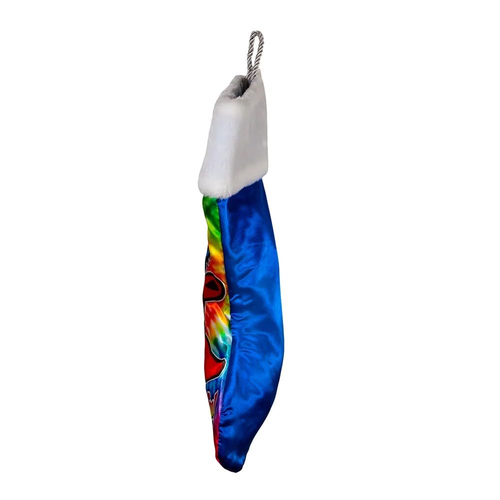 Kurt S. Adler Kurt Adler 19-Inch Grateful Dead Bear Printed Stocking