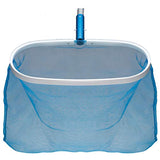 NEW 125010B Aluminum Deep Mesh Bag Leaf Rake Skimmer Net for Swimming Pool