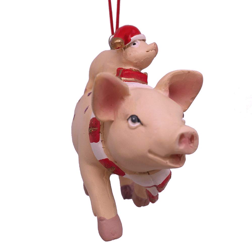 Kurt Adler Pig and Piglet Ornament