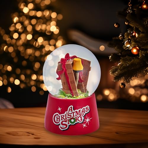 Kurt S. Adler 100MM Musical Leg Lamp Waterglobe, Multicolor