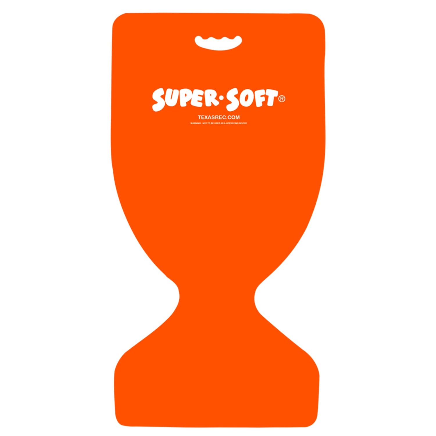 TRC Recreation Super Soft Foam Water Saddle Pool Float for Adults and Kids, Lounger for Swimming Pool, Lake, River and Beach Essentials, Sunset Orange