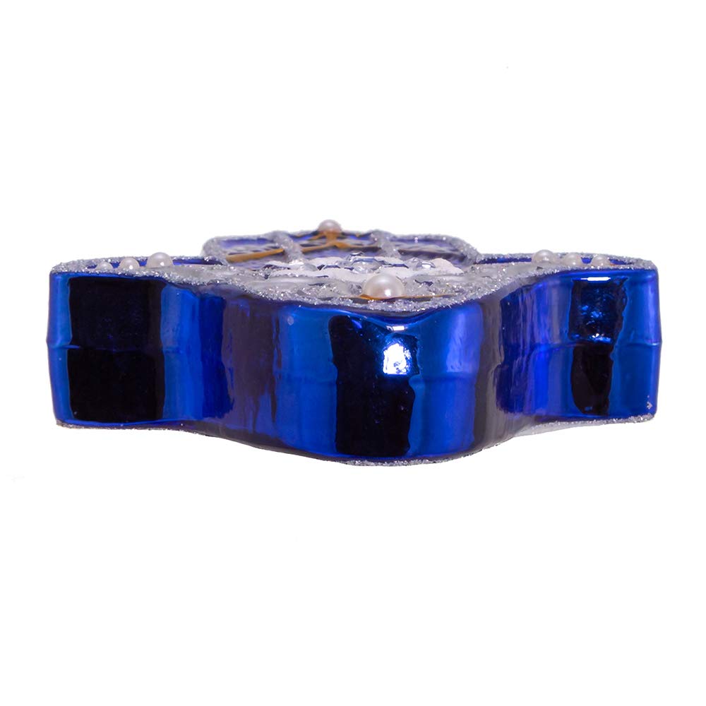 Kurt Adler NB1519 Ornament, Blue, Standard