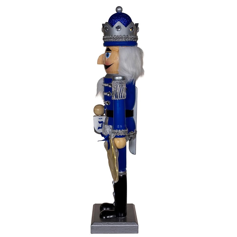 Kurt Adler 15-inch Hanukkah Nutcracker