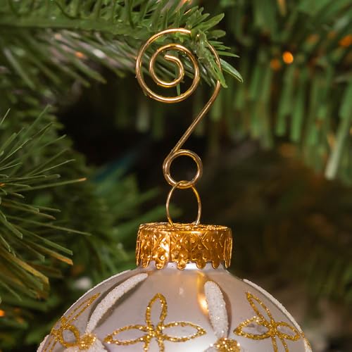Kurt Adler Ornament Hook, 1.25-Inch, Gold, Set of 50 for Christmas