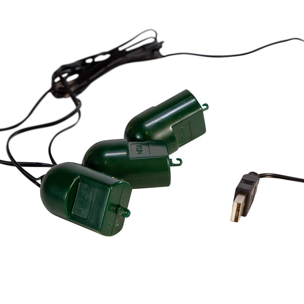 Kurt S. Adler USB Triple Twirl-It with DC Motors
