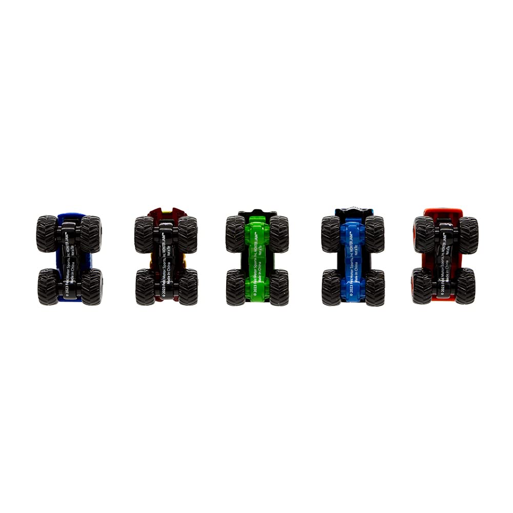 Kurt Adler Monster Jam® Miniature Ornament Set, 5-Piece Set