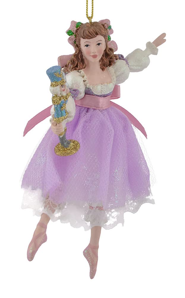 Kurt S. Adler Nutcracker Suite Clara Christmas Tree Ornament 6 Inch C7654C New