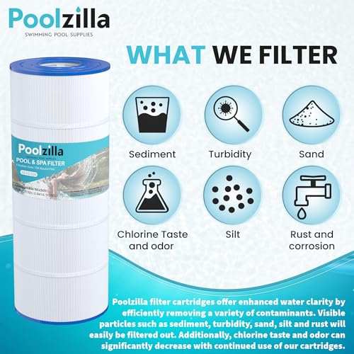 Poolzilla Replacement Pool Filter for PLFPJANCS150, Hayward C1502, C150S, Filbur FC-0822, FC-1287, Waterway Clearwater II 150, Pro Clean 150