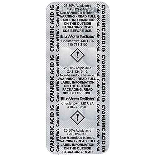 Lamotte Cyanuric Acid Colorq Testabs (Count of 100 Tabs) | 6996A-J