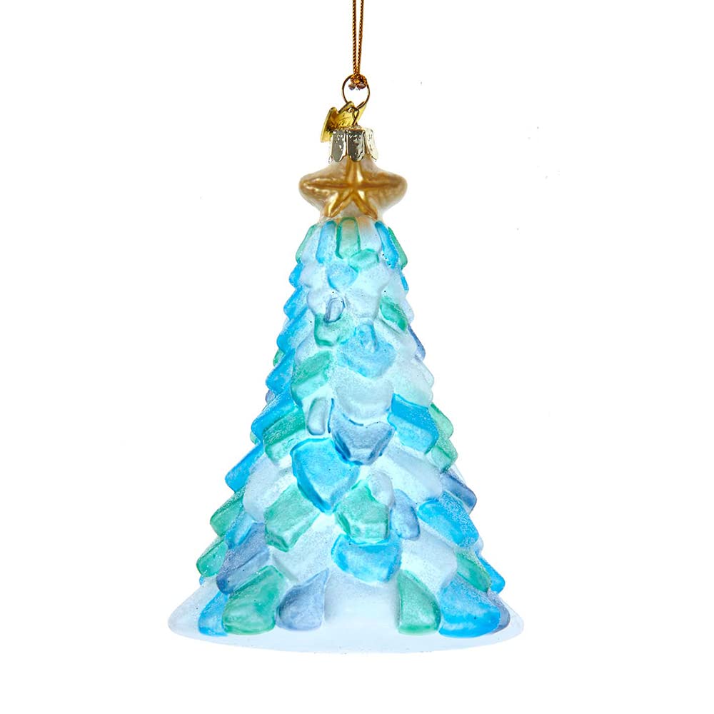 5-Inch Noble Gems™ Glass Sea Glass Christmas Tree Ornament