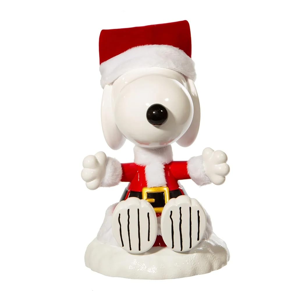 Peanuts Santa Snoopy Tree Topper
